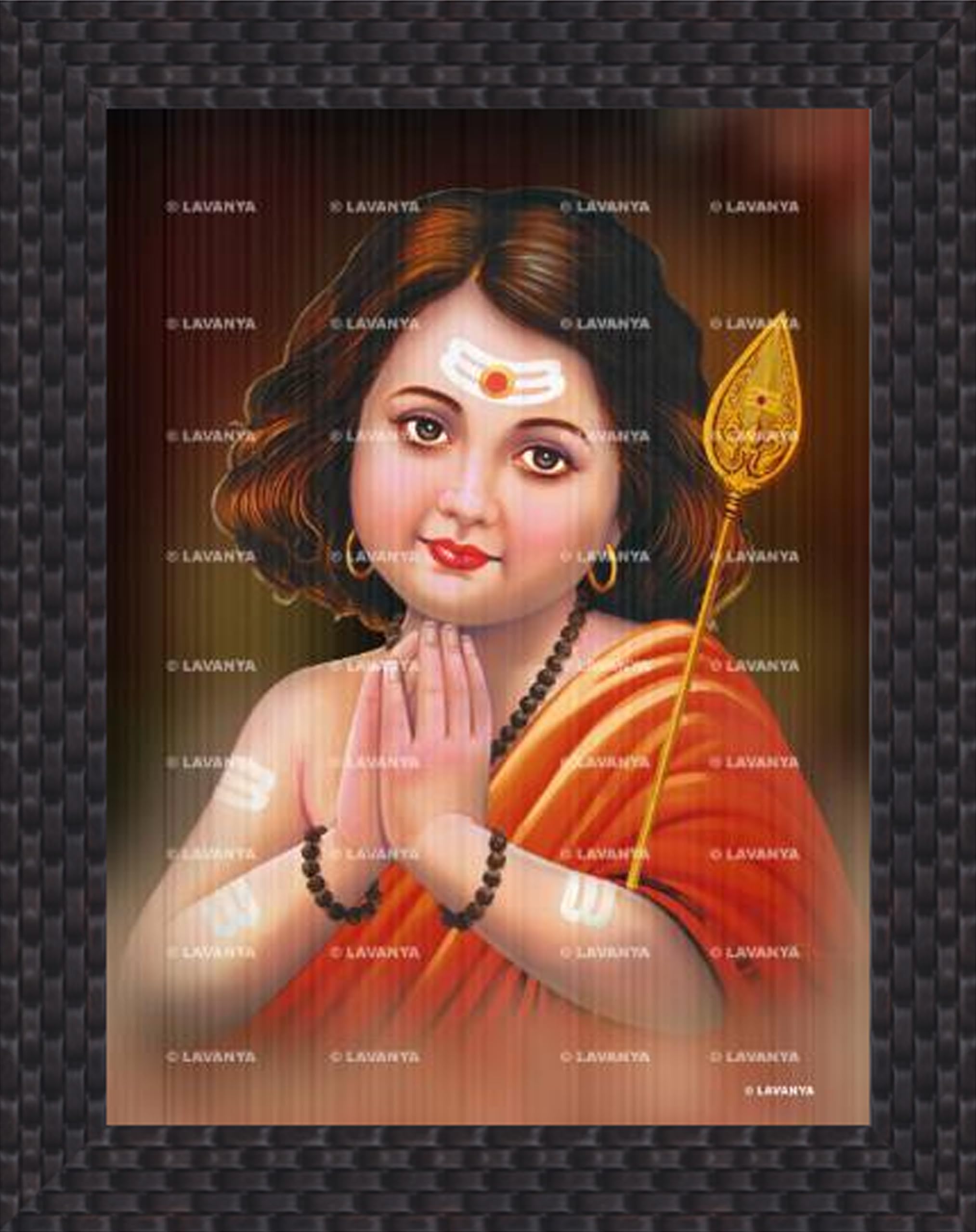 Lavanya Pictures Wooden Bal Murugan Photo Frames - 20x16 : Amazon